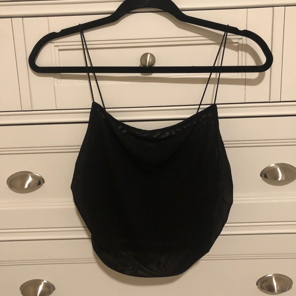 PacSun Tops - NWOT Pacsun Black Mesh Tank